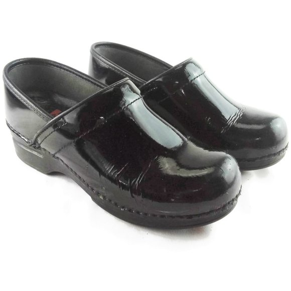 Dansko Shoes - DANSKO XP Professional Black Patent Clogs SIZE 38